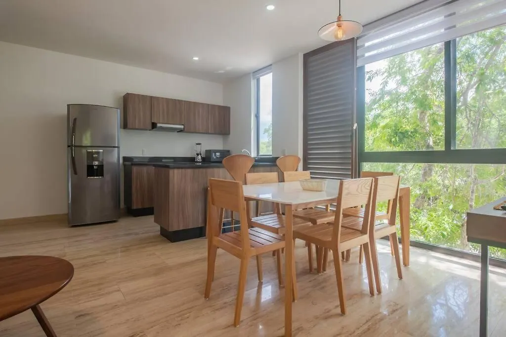 Amira Residence Confortable 1 Bedroom In Aldea Zama تولوم المكسيك